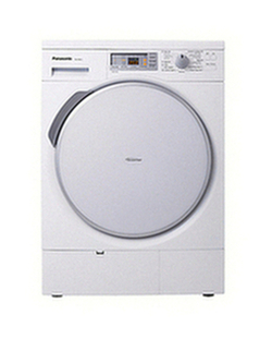 Panasonic NH-P80G2 Heat Pump Condenser Tumble Dryer, 8kg Load, A++ Energy Rating, White